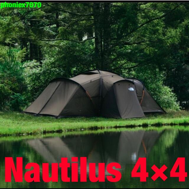 【オープニング大セール】 THE NORTH NT ノーチラス4×4【NV22201】Nautilus4×4 ノースフェイス - FACE テント+タープ