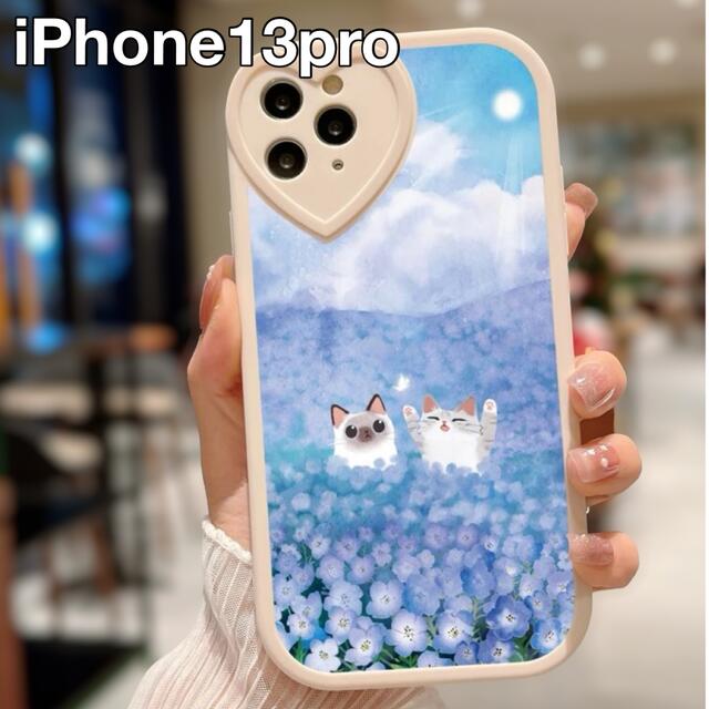 限定版 iPhone11 ケース ネコ耳 ピンク 波フレーム 猫ねこ egypticf