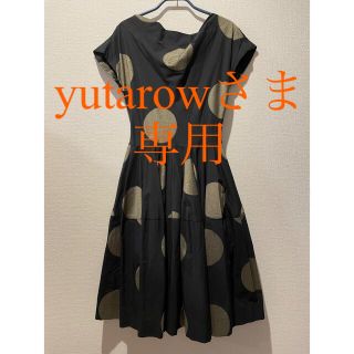 ヴィヴィアンウエストウッド(Vivienne Westwood)の【Vivienne Westwood】ドットワンピース(S〜Mサイズ)(ひざ丈ワンピース)