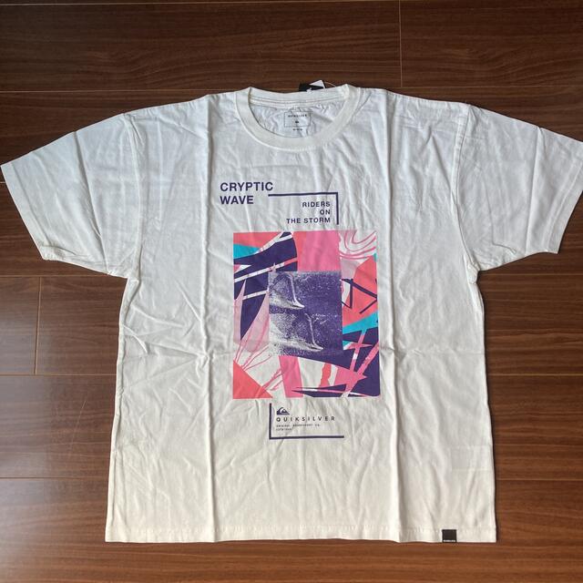 QUIKSILVER(クイックシルバー)のクイックシルバー 半袖Tシャツ XL 白 ホワイト メンズのトップス(Tシャツ/カットソー(半袖/袖なし))の商品写真