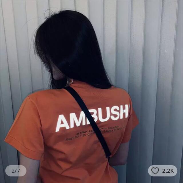 AMBUSH(アンブッシュ)のAMBUSH tシャツ レディースのトップス(Tシャツ(半袖/袖なし))の商品写真