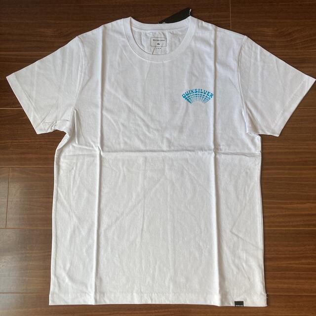 QUIKSILVER(クイックシルバー)のクイックシルバー 半袖Tシャツ XL 白 バックプリント ホワイト メンズのトップス(Tシャツ/カットソー(半袖/袖なし))の商品写真