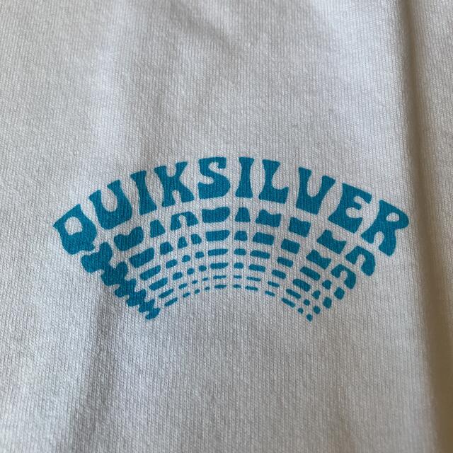 QUIKSILVER(クイックシルバー)のクイックシルバー 半袖Tシャツ XL 白 バックプリント ホワイト メンズのトップス(Tシャツ/カットソー(半袖/袖なし))の商品写真