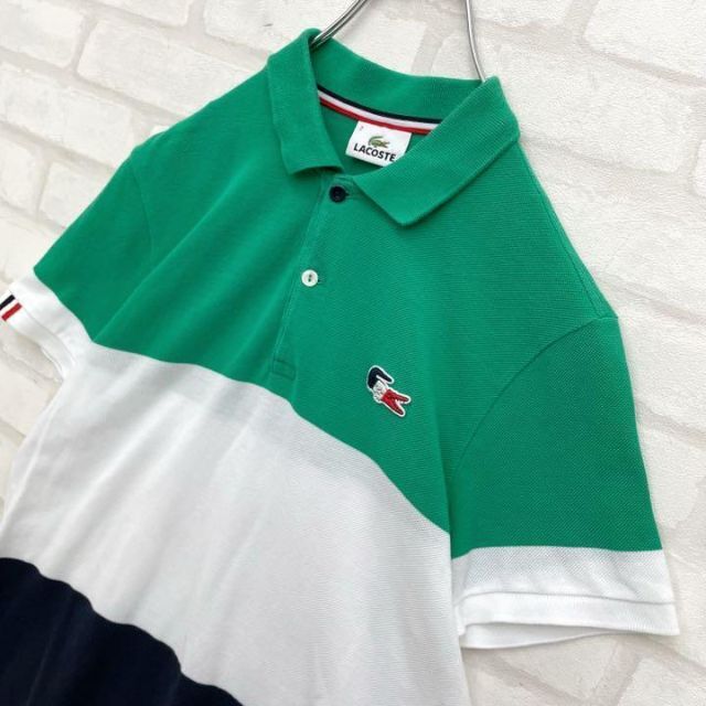 プロのクリーニング済!　LACOSTE　ラコステ　ポロシャツ　激レア　入手困難！