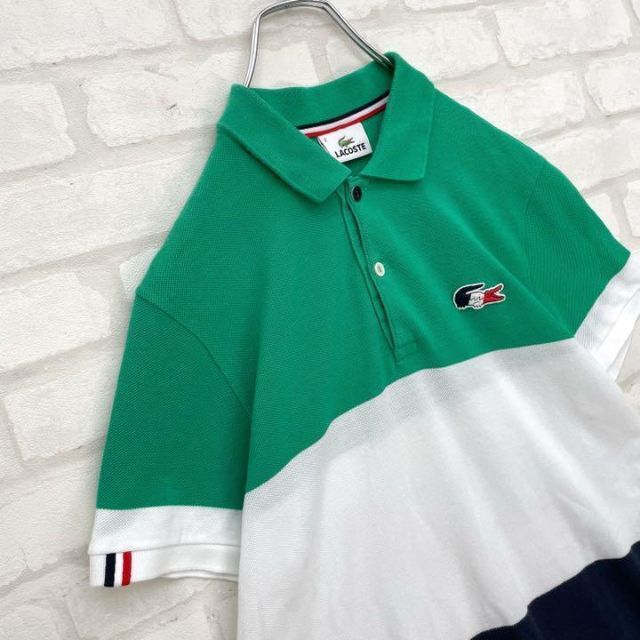 プロのクリーニング済!　LACOSTE　ラコステ　ポロシャツ　激レア　入手困難！