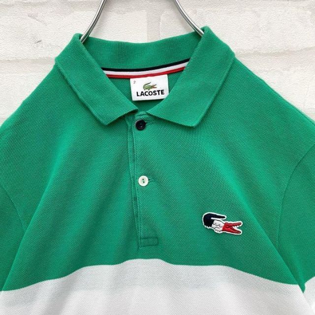 プロのクリーニング済!　LACOSTE　ラコステ　ポロシャツ　激レア　入手困難！