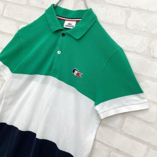 プロのクリーニング済!　LACOSTE　ラコステ　ポロシャツ　激レア　入手困難！