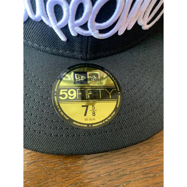 Supreme(シュプリーム)のSupreme New Era Handstyle Black 7-5/8 メンズの帽子(キャップ)の商品写真