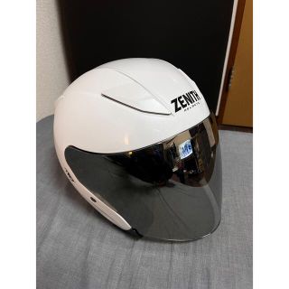 ゼニス(ZENITH)のYAMAHAヘルメット ZENITH YJ-20 ミラーシルバーシールド装着(ヘルメット/シールド)