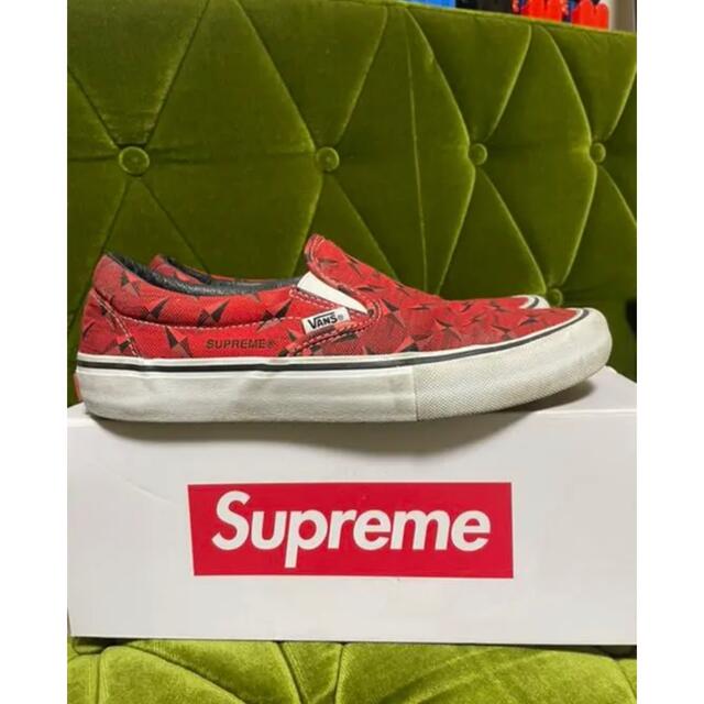 Supreme(シュプリーム)のsupreme vans diamond plate スリッポン メンズの靴/シューズ(スニーカー)の商品写真