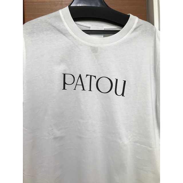 Ron Herman(ロンハーマン)のPatouロゴ Tシャツ　ホワイト　S メンズのトップス(Tシャツ/カットソー(半袖/袖なし))の商品写真