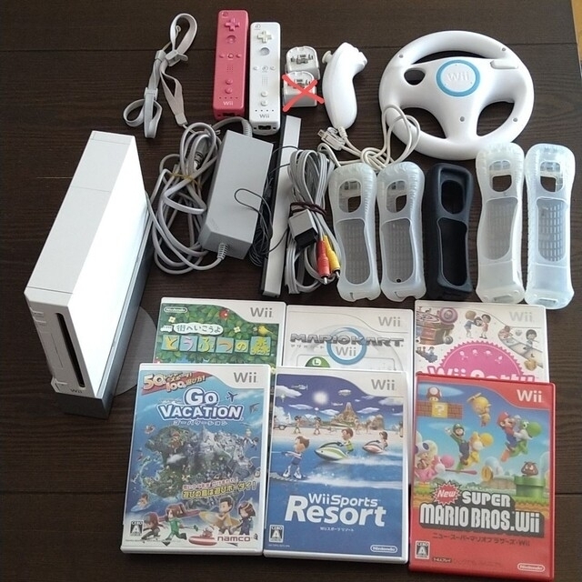 Wii - 任天堂Wii本体、リモコン、ゲームソフトセットの通販 by チョコ Wii - 任天堂Wii本体、リモコン、ゲームソフトセットの通販 by チョコ