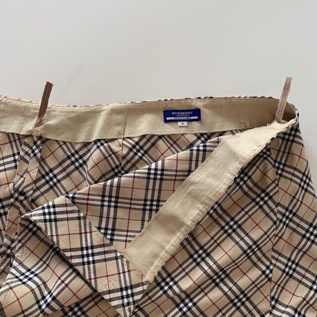 BURBERRY BLUE LABEL(バーバリーブルーレーベル)のBURBERRY バーバリーブルーレーベル　ノバチェクスカート　38 レディースのスカート(ひざ丈スカート)の商品写真