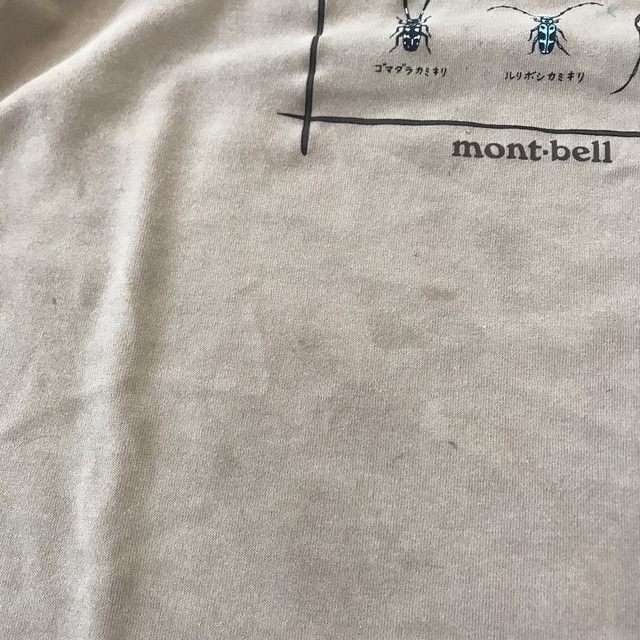 mont bell(モンベル)のTシャツ　160 キッズ/ベビー/マタニティのキッズ服男の子用(90cm~)(Tシャツ/カットソー)の商品写真