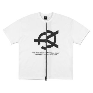 OY フロントジップ　Tシャツ(Tシャツ/カットソー(半袖/袖なし))