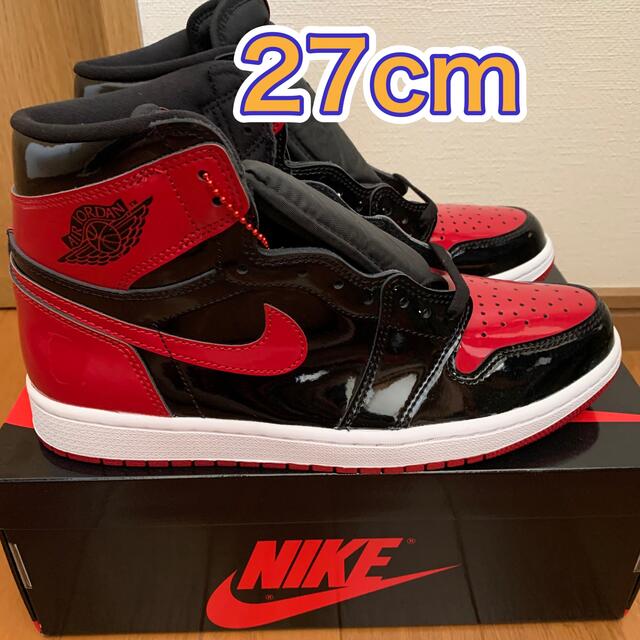 Nike Air Jordan 1 High OG Patent Bred 27