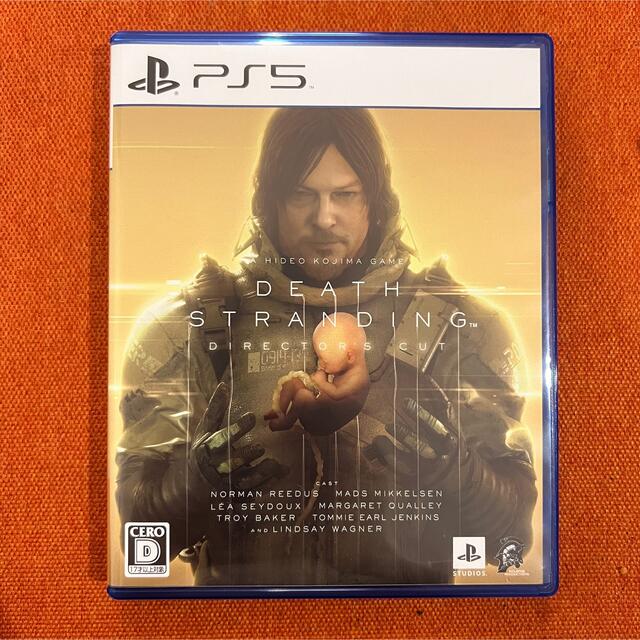 PlayStation(プレイステーション)の【超美品】DEATH STRANDING DIRECTOR'S CUT PS5 エンタメ/ホビーのゲームソフト/ゲーム機本体(家庭用ゲームソフト)の商品写真