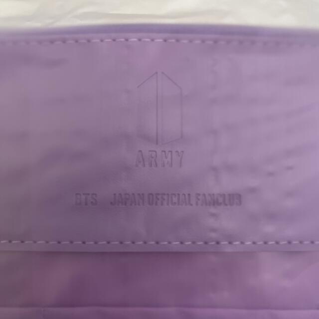 防弾少年団(BTS)(ボウダンショウネンダン)のBTS バッグインバッグ 会員特典 取手付き エンタメ/ホビーのタレントグッズ(アイドルグッズ)の商品写真