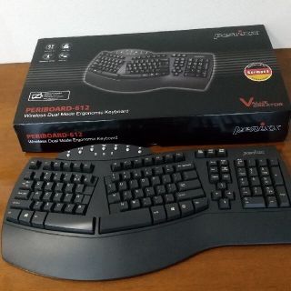 エルゴノミクスキーボード　ワイアレス(PC周辺機器)