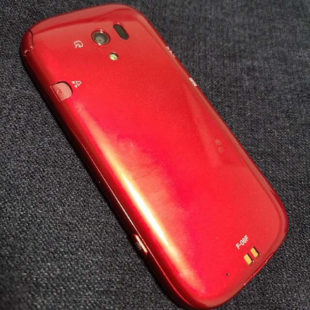 富士通(フジツウ)の【ジャンク】らくらくフォン F-06F スマホ/家電/カメラのスマートフォン/携帯電話(スマートフォン本体)の商品写真