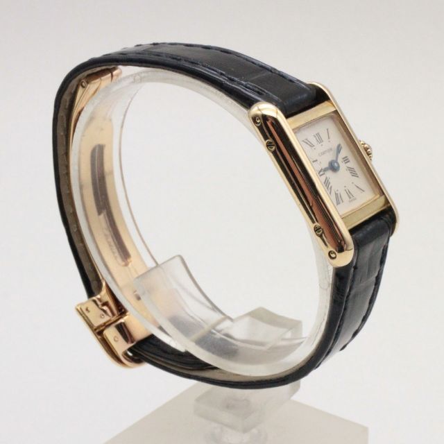 2023超人気時計購入安心 ヤフオク! - 【美品】Cartier カルティエ ミニタンク Dバッ