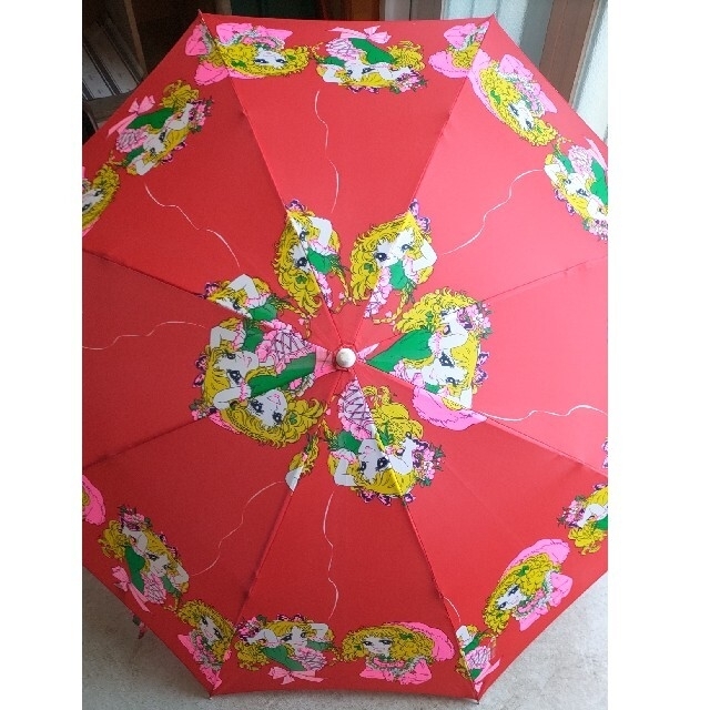 ☆美品☆昭和時代 レトロ折りたたみ傘 絡め ☆美品☆昭和時代 レトロ折りたたみ傘 絡め