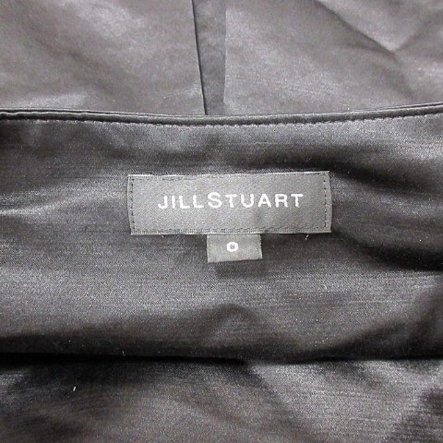 JILLSTUART(ジルスチュアート)のジルスチュアート JILL STUART プリーツスカート ミニ ウール 0 黒 レディースのスカート(ミニスカート)の商品写真