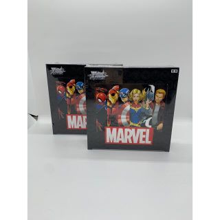 ヴァイスシュヴァルツ(ヴァイスシュヴァルツ)のMarvelCard  BOX 2 BOX 新品未開封(Box/デッキ/パック)