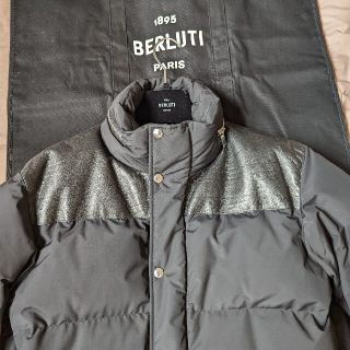 ベルルッティ(Berluti)の至極　2021AW ベルルッティ カリグラフィ＆スクリット　パディング　ブルゾン(レザージャケット)