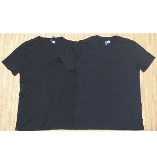 エイチアンドエイチ(H&H)のH＆M　Tシャツ　二枚セット(Tシャツ/カットソー(半袖/袖なし))