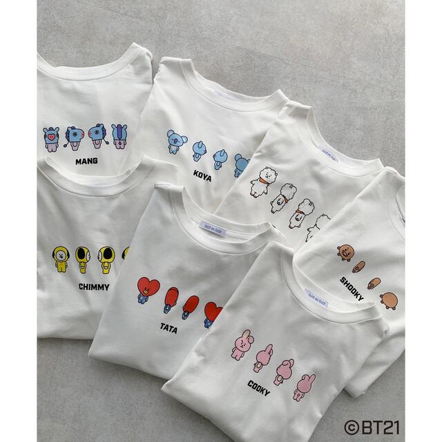 BTS BT21 Tシャツ　4枚