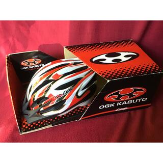 OGK - OGK KABUTO自転車　ヘルメット　赤／白/黒　LEFF レフ　M/L