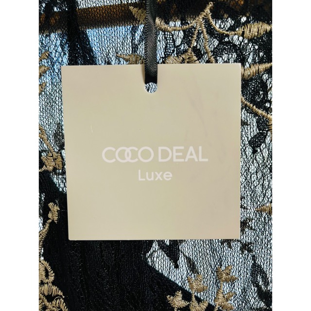 COCO DEAL(ココディール)の【COCO DEAL ココディール】黒総刺繍ドレスワンピース レディースのワンピース(ロングワンピース/マキシワンピース)の商品写真