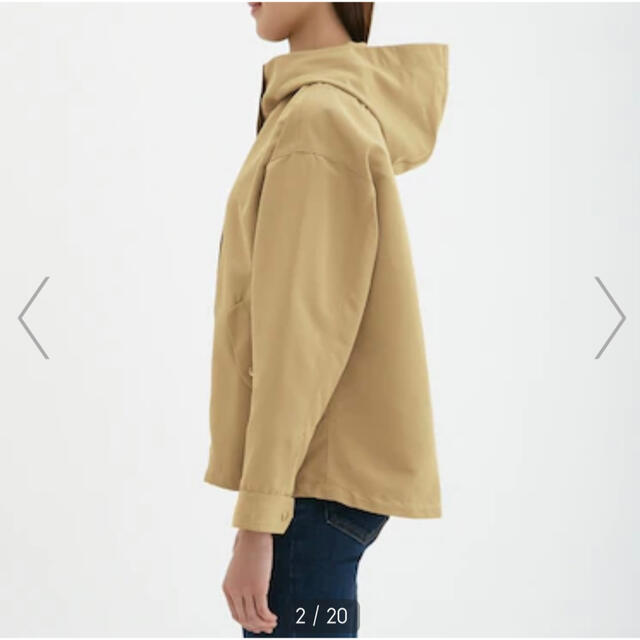 GU - GU マウンテンパーカー M ベージュの通販 by Jane shop|ジーユー