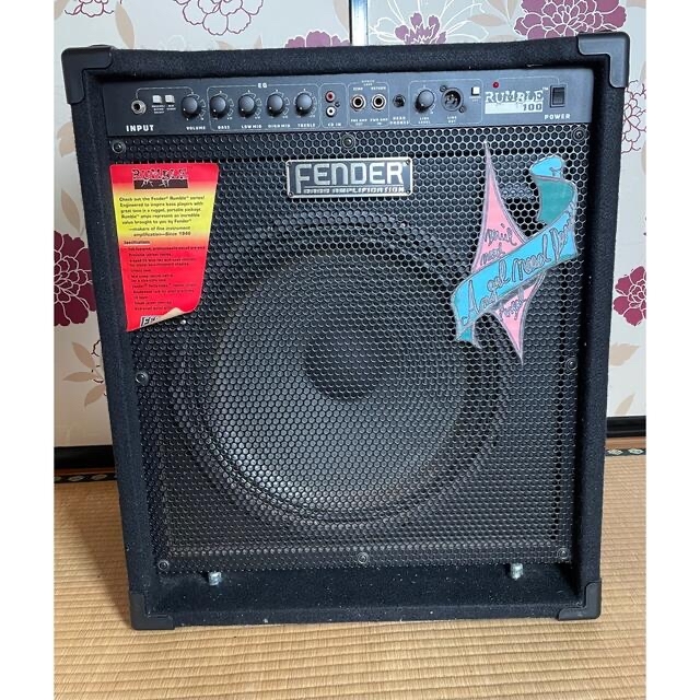 イケてるベースアンプ!Fender RUMBLE100 アンプ 楽器/器材 おもちゃ ...