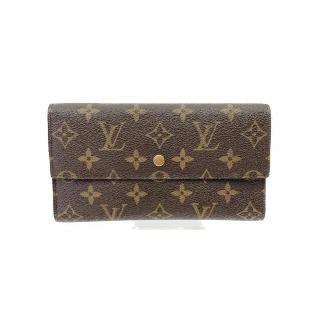 〇〇LOUIS VUITTON ルイヴィトン モノグラム ポルト トレゾール インターナショナル 長財布 M61215 ブラウン