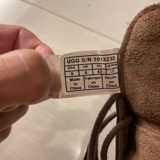 UGG(アグ)のUGGメンズブーツ メンズの靴/シューズ(ブーツ)の商品写真