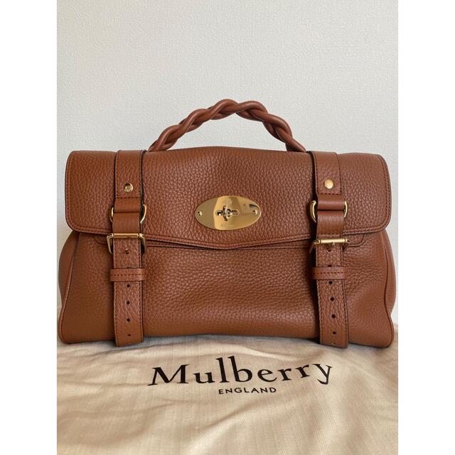 Mulberry(マルベリー)のアレクサ チェスナット ヘビー グレイン レザー/ Mulberry レディースのバッグ(ハンドバッグ)の商品写真