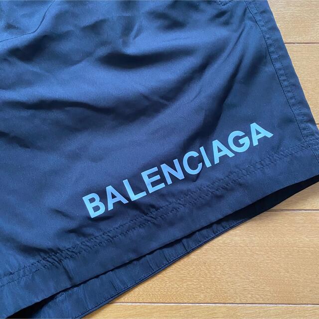 Balenciaga(バレンシアガ)のバレンシアガ　スイムパンツ　Lサイズ　インナー付き　黒　美品！ メンズのパンツ(ショートパンツ)の商品写真