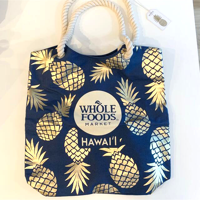 WHOLEFOODS  トートバッグ　ハワイ レディースのバッグ(トートバッグ)の商品写真