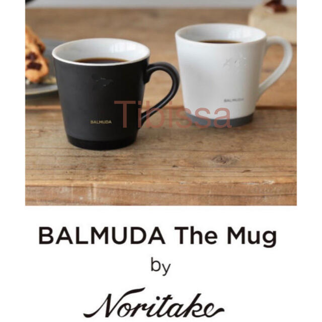 BALMUDA(バルミューダ)のBALMUDA Store Noritake コラボ限定マグカップ インテリア/住まい/日用品のキッチン/食器(食器)の商品写真