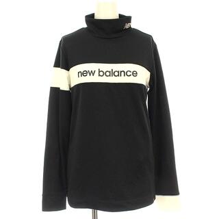 ニューバランス(New Balance)のニューバランス カットソー ハイネック ゴルフウェア 長袖 2 M 黒(カットソー(長袖/七分))