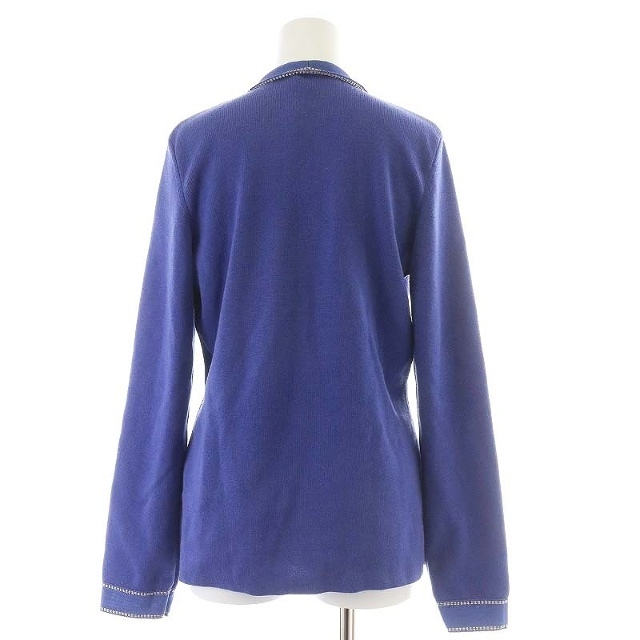 サルヴァトーレフェラガモ カーディガン ニット M 紫 □EC | sweatreno.com