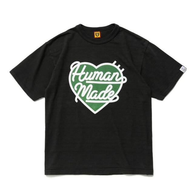 HUMAN MADE(ヒューマンメイド)のHUMAN MADE HEART T-SHIRT 黒M SIZE メンズのトップス(Tシャツ/カットソー(半袖/袖なし))の商品写真