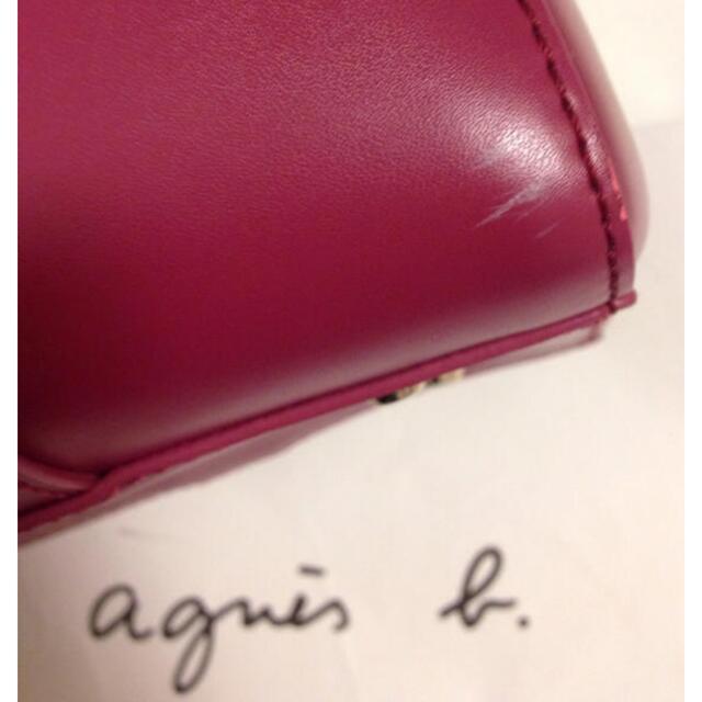 agnes b.(アニエスベー)のagnes b. VOYAGE ボルドー　ミニボストン レディースのバッグ(ハンドバッグ)の商品写真