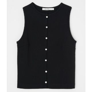 マウジー(moussy)の【moussy】FRONT BUTTON RIB トップス(タンクトップ)