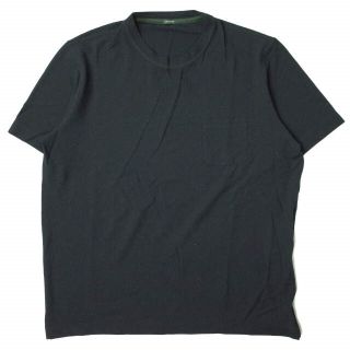 ザノーネ(ZANONE)のZANONE ザノーネ イタリア製 Ice Cotton Crew Neck T-Shirt アイスコットンクルーネックTシャツ 812281/Z0380 50 ダークネイビー 半袖 ポケット トップス【中古】【ZANONE】(Tシャツ/カットソー(半袖/袖なし))