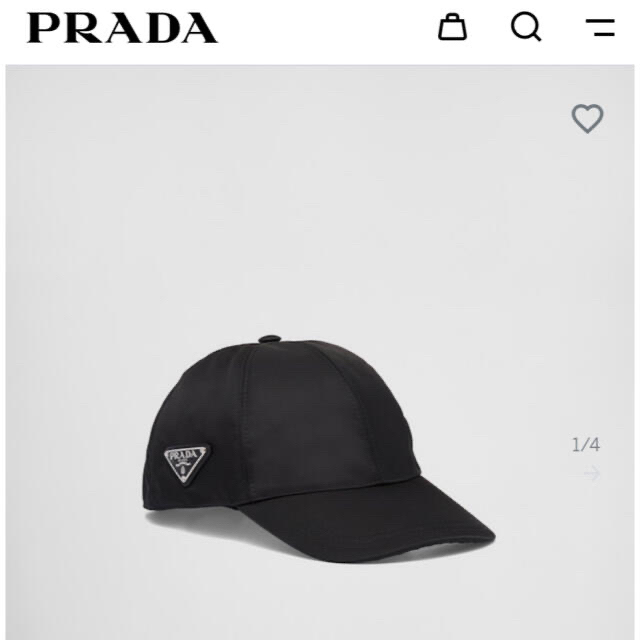 PRADA - P Re-N ベースボールキャップの通販 by PROSPER プラダなら