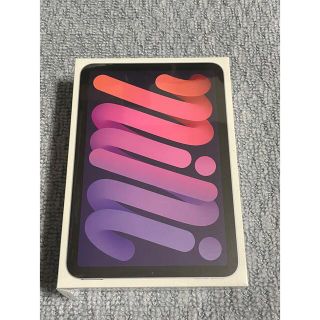 アイパッド(iPad)のApple iPad mini 6 64GB purple wifiモデル(タブレット)