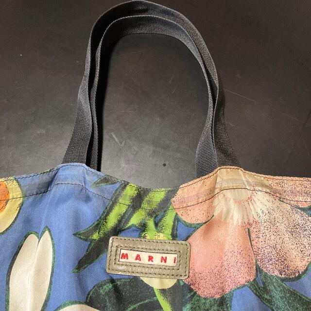 MARNI エコバッグ ショッピングバッグ レザートート トロピカル